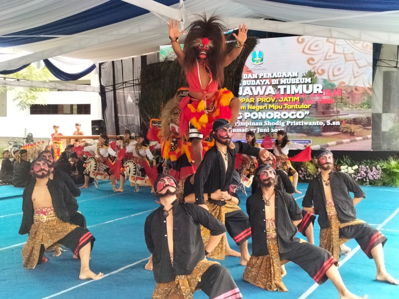 GELAR DAN PERAGAAN WBTb di MUSEUM “REOG PONOROGO”